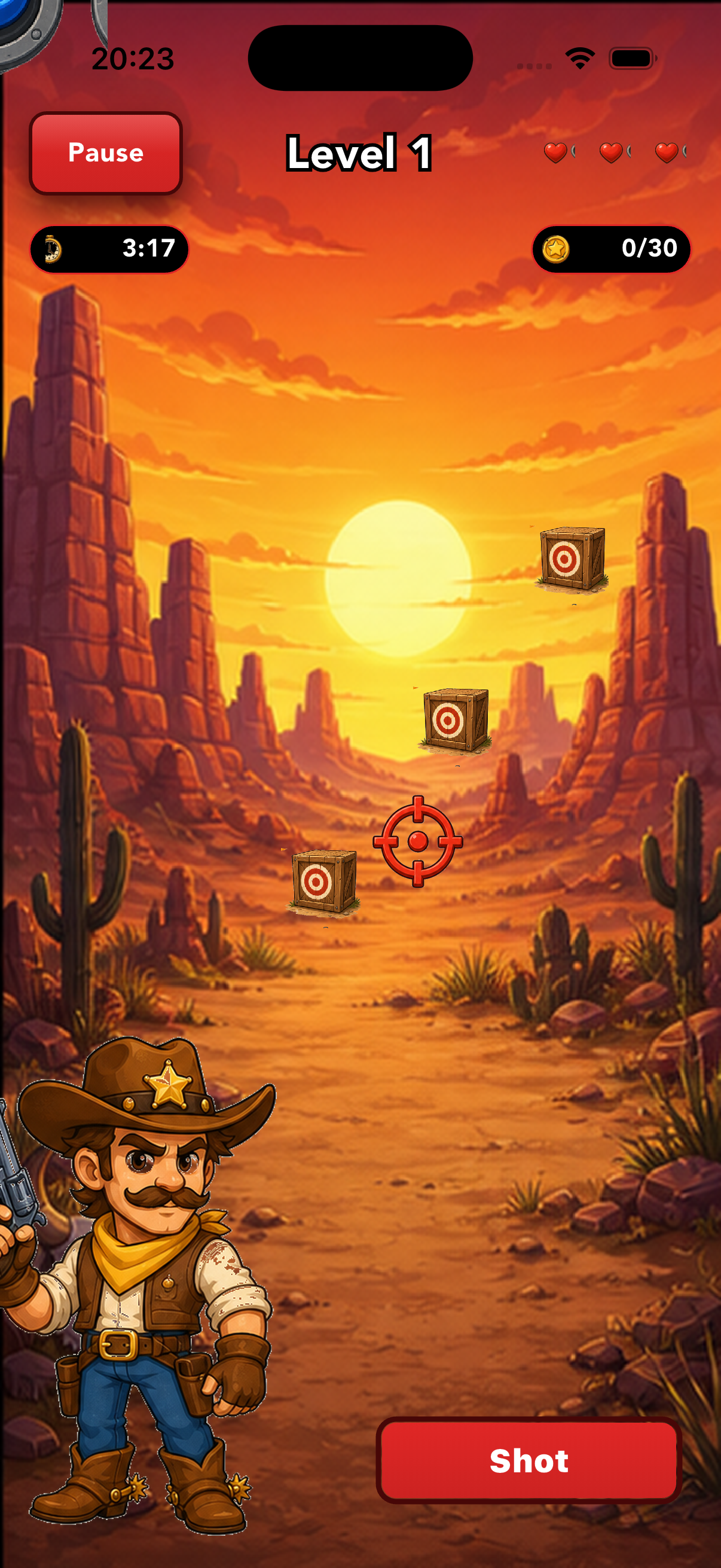 Woodbine Cowboy Aim Gameplay